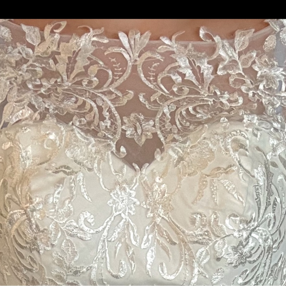 Mingda’s mermaid style Wedding Dress NWT - Picture 2 of 11